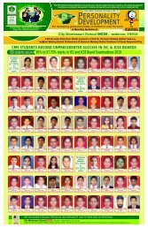 HALL OF FAME - City Montessori School