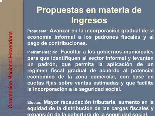 Propuestas para fortalecer el federalismo hacendario ... - Indetec