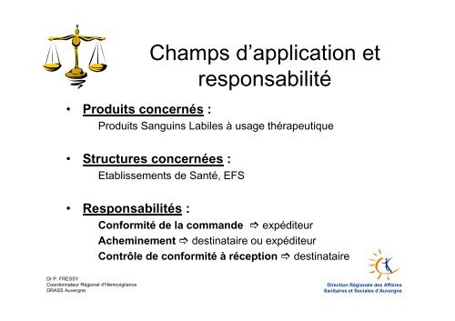 Bonnes Pratiques de Transport des Produits Sanguins Labiles