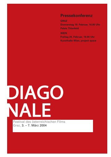 Pressekonferenz - Diagonale 2004