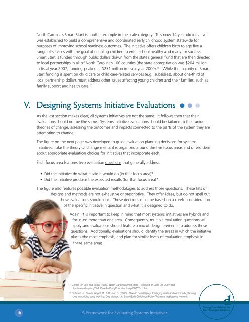 A Framework for Evaluating Systems Initiatives