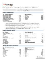 General Summary Report