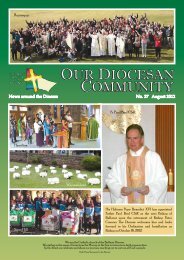 our diocesan community - Catholic Diocese of Ballarat - Australian ...