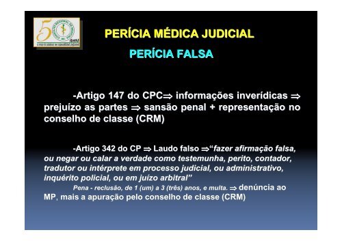 4) Perícia Médica Judicial/Dr. José Francisco Bernardes