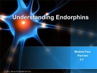 Understanding Endorphins - Music for Health Services