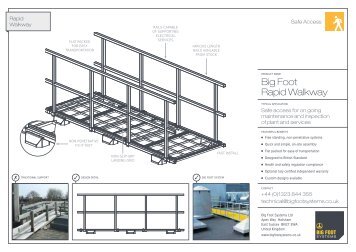 Big Foot Rapid Walkway - Ecobuild