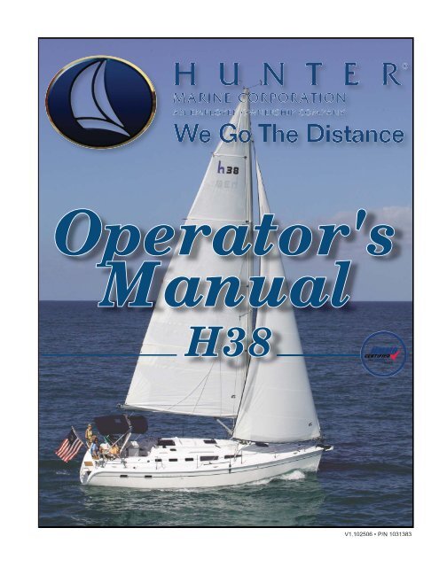 38 Operator's Manual.. - Marlow-Hunter, LLC