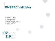 DNSSEC Validator - Cz.NIC