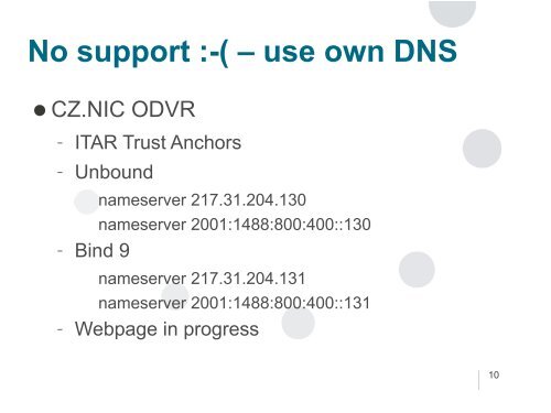 DNSSEC Validator - Cz.NIC