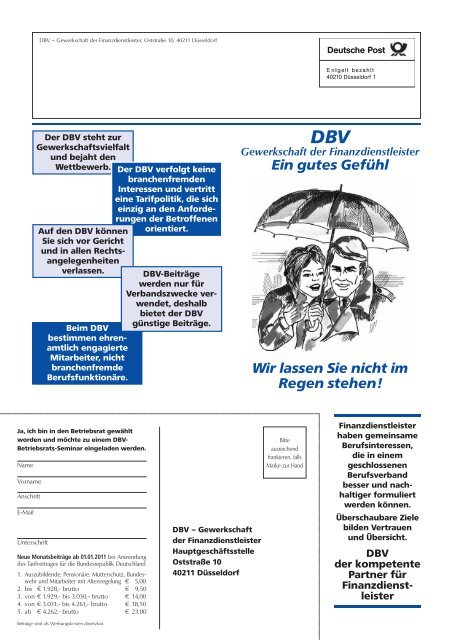 DBV mittendrin 1_2009 Umschlag