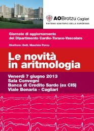 programma convegno aritmologie