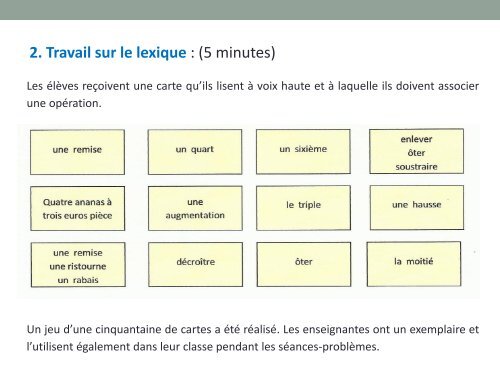 Apprendre et s'entraÃ®ner Ã  rÃ©soudre des problÃ¨mes