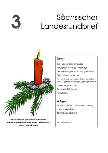 3 2011 - BdP Landesverband Sachsen - Bund der Pfadfinderinnen ...