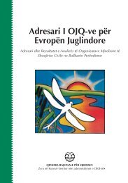 Adresari I OJQ-ve pÃ«r EvropÃ«n Juglindore