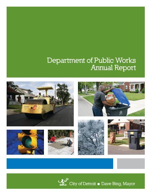 Department of Public Works Annual Report - City of Detroit