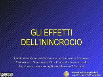 coefficiente di inincrocio