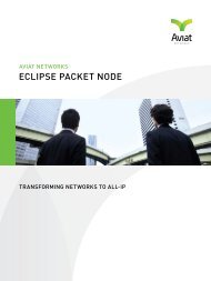 Aviat Eclipse Packet Node Brochure - Sigma Wireless