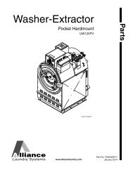 Washer-Extractor Parts Manual - UniMac