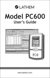 PC600 Manual - Time Clock Supplies