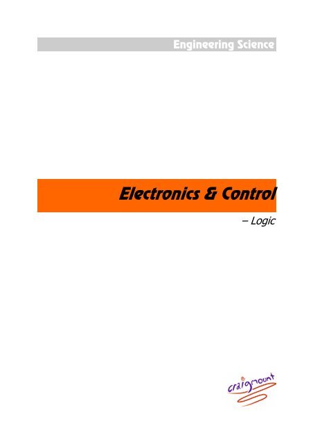 Digital electronics course notes - Craigmount High School