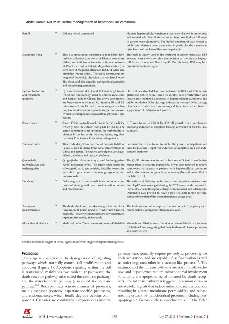 7 - World Journal of Gastroenterology