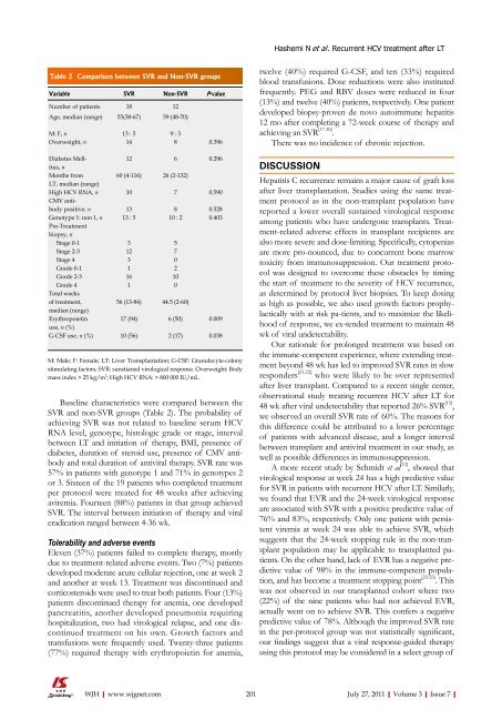 7 - World Journal of Gastroenterology