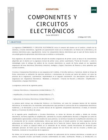 1Âº componentes y circuitos electrÃ³nicos - Departamento de ...