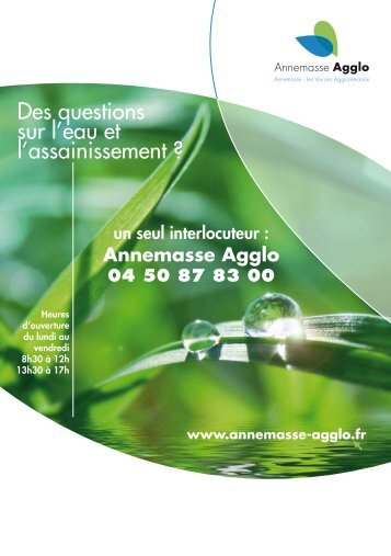 Guide de l'eau - Annemasse agglo