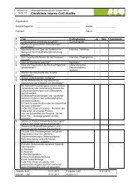 M2033-4V Checkliste CoC-Audit - AWV