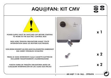 AQU@FAN: KIT CMV - Comatec-airwell.com