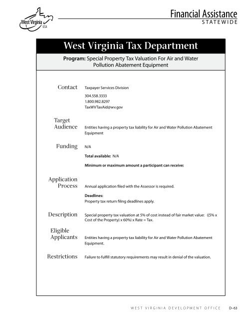 West Virginia Business Resource Directory