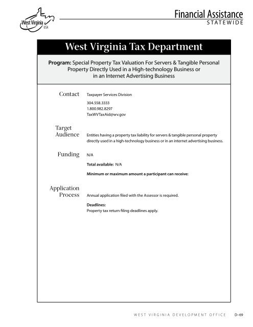 West Virginia Business Resource Directory