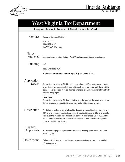 West Virginia Business Resource Directory