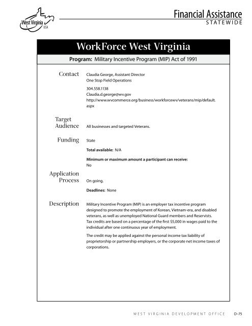 West Virginia Business Resource Directory