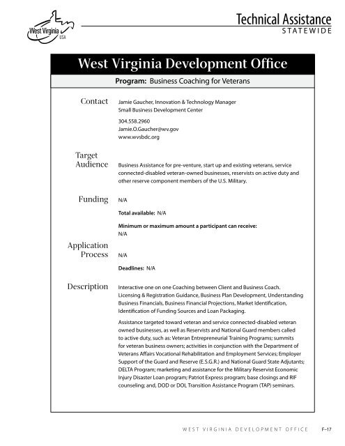 West Virginia Business Resource Directory