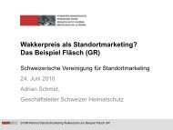 Das Beispiel FlÃ¤sch (GR) - SVSM - Schweizerische Vereinigung fÃ¼r ...