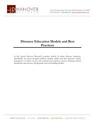 Distance Education Models and Best Practices