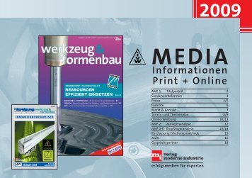 Informationen Print + Online - verlag moderne industrie