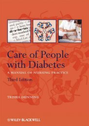 106-Care of People with Diabetes - A Manual of Nursing Practice, 3 Edition-Trisha Dunning-1405170