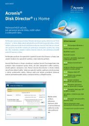 Acronis® Disk Director® 11 Home