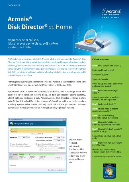 Acronis® Disk Director® 11 Home