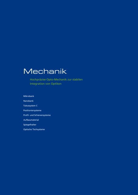 Mechanik - Qioptiq Q-Shop