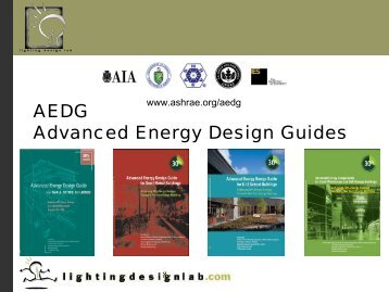 AEDG Advanced Energy Design Guides - Building Energy Codes