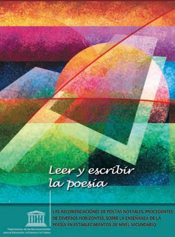 Leer y escribir la poesÃ­a: las recomendaciones ... - unesdoc - Unesco