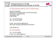 Vorbesprechung - Institut fÃ¼r Fernerkundung und Photogrammetrie