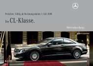 Die CL - Klasse. - Mercedes Benz