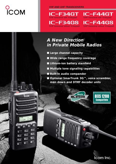 A New Direction in Private Mobile Radios - Communications ...