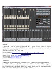 DOWNLOAD il manuale di DMX Studio 64