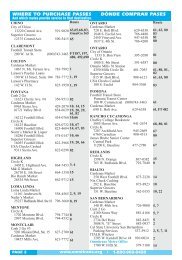 the complete list of pass outlets - Omnitrans