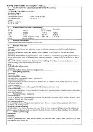 Safety Data Sheet - MSDS Rapport (PDF) - AM Denmark A/S